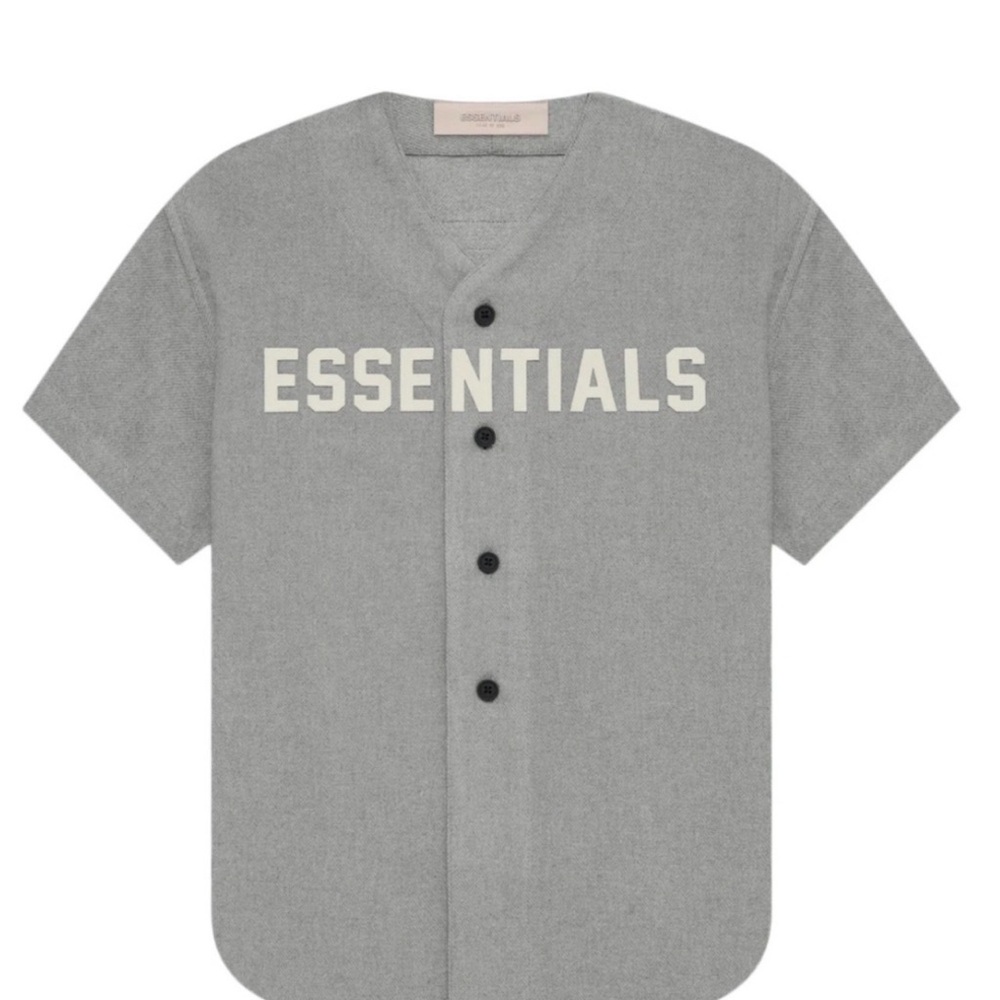 Essentials Heather Gray Knit Top